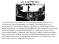 Low Hour Pilot Jobs | Pilots with Low Time | Commercial Pilot Job PowerPoint PPT Presentation