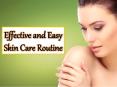 Effective and Easy Skin Care Routine PowerPoint PPT Presentation