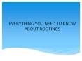 Everything you need to know about roofings PowerPoint PPT Presentation