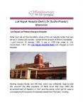 Lok Nayak Hospital Delhi | Dr. Sudha Prasad | Elawoman PowerPoint PPT Presentation