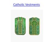 Catholic Vestments - PSG Vestments