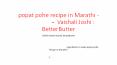 popat pohe recipe in Marathi - पोपट पोहे - Vaishali Joshi : BetterButter PowerPoint PPT Presentation