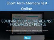 Short Term Memory Test Online - cogquiz