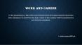 Work and Career (1) PowerPoint PPT Presentation