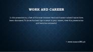 Work and Career (1)