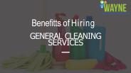 General Cleaning Services Clifton NJ