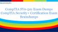 CompTIA SY0-501 Braindumps Actual Exam Question Answers PowerPoint PPT Presentation