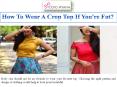 How To Wear A Crop Top If You're Fat? PowerPoint PPT Presentation