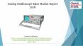 Analog oscilloscope sales market report 2018 PowerPoint PPT Presentation