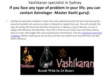 Best astrologer in sydney,Melbourne,perth