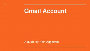 Gmail Account