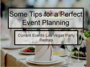 Great tips for Event Planning