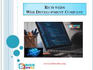 Web Development company india