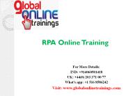best RPA Training