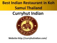 Best Indian Restaurant in Koh Samui Thailand-Curry Hut Indian
