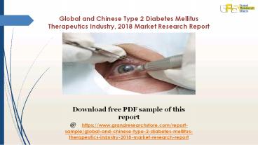 type 2 diabetes mellitus therapeutics industry