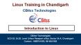 Linux Training in Chandigarh (11) PowerPoint PPT Presentation