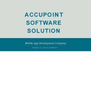 Mobile App Development Company inIndia Accupoint software Solution