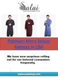 Pakistani Mens Salwar Kameez USA