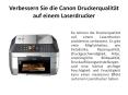 Verbessern Sie die Canon Druckerqualität auf einem Laserdrucker PowerPoint PPT Presentation