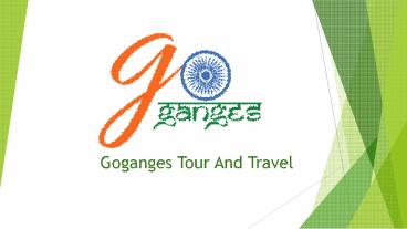 International Holiday Packages From India – Goganges