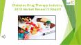 Diabetes Drug Therapy Industry, 2018 Market Research Report PowerPoint PPT Presentation