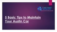 Best Austin Car Maintenance