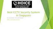 Best cctv security system in singapore