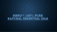 HBNO™ 100% Pure Natural Essential Oils