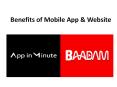 Benefits of Mobile App & Website PowerPoint PPT Presentation