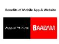Benefits of Mobile App & Website (1) PowerPoint PPT Presentation