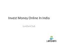 Invest Money Online in India PowerPoint PPT Presentation