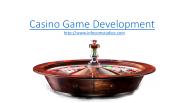 Casino game development