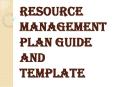 Resource Management Plan Guide and Template by Expert Toolkit PowerPoint PPT Presentation