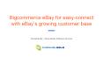 Bigcommerce eBay for easy-connect with eBay’s growing customer base PowerPoint PPT Presentation