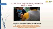 Global and Chinese Cervical Cancer Diagnostic Industry, 2018 Market Research Report