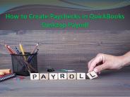 How to Create Paychecks in QuickBooks Desktop Payroll