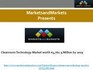 Cleanroom Technology Market