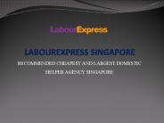Domestic helper agency Singapore
