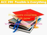 ACC 281 Possible is Everything/snaptutorial.com (1)