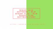 Binary MLM Software - MLM Binary Plan