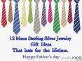 Top 12 Mens Sterling Silver Jewelry Gift Ideas for Father's Day
