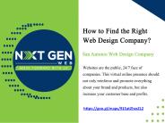 How to Find the Right Web Design Company?