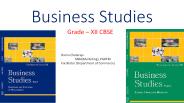 Business Studies CBSE Grade 12
