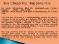 Buy Cheap Hip Hop Jewellery