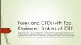 Forex and CFDs with Top Reviewed Brokers of 2018 PowerPoint PPT Presentation