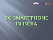 5g smartphone in india