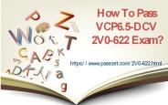 VMware VCP6.5-DCV 2V0-622 dumps pdf