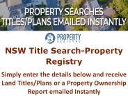 NSW Title Search -propertyregistry