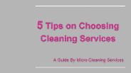 Cleaning Services in Abu Dhabi | Micro Cleaning Services